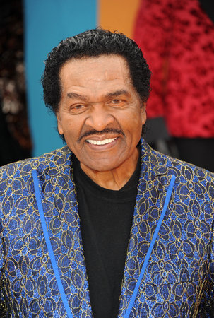Bobby Rush at the Los Angeles premiere of 'Dolemite Is My Name' held at the Regency Village Theatre in Westwood, USA on September 28, 2019.のeditorial素材