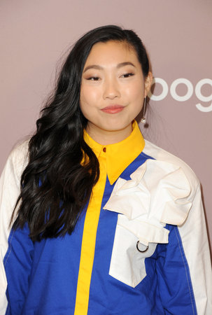 Awkwafina at the Variety's 2019 Power Of Women held at the Beverly Wilshire Four Seasons Hotel in Beverly Hills, USA on October 11, 2019.のeditorial素材