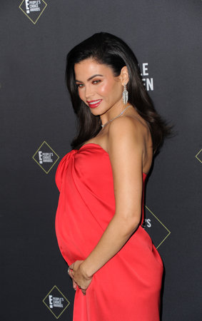 Jenna Dewan at the 2019 E! People's Choice Awards held at the Barker Hangar in Santa Monica, USA on November 10, 2019.のeditorial素材