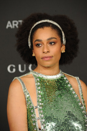 Celeste at the 10th Annual LACMA ART+FILM GALA Presented By Gucci held at the LACMA in Los Angeles, USA on November 6, 2021.のeditorial素材