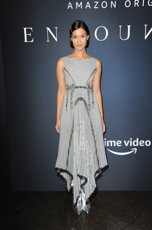 Janina Gavankar at the Los Angeles premiere of Amazon Studios' 'Encounter' held at the DGA in Los Angeles, USA on December 2, 2021.のeditorial素材