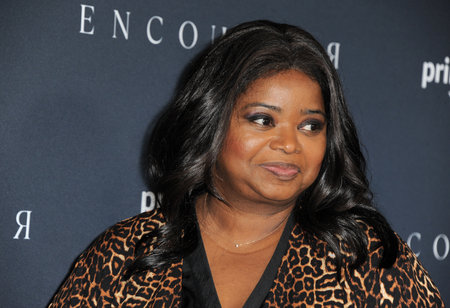 Octavia Spencer at the Los Angeles premiere of Amazon Studios' 'Encounter' held at the DGA in Los Angeles, USA on December 2, 2021.のeditorial素材