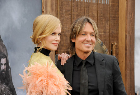 Nicole Kidman and Keith Urban at the Los Angeles premiere of 'The Northman' held at the TCL Chinese Theatre in Hollywood, USA on April 18, 2022.のeditorial素材