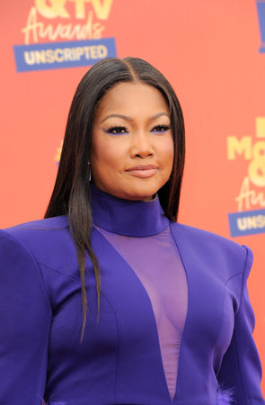 Garcelle Beauvais at the 2022 MTV Movie and TV Awards held at the Barker Hangar in Santa Monica, USA on June 5, 2022.のeditorial素材