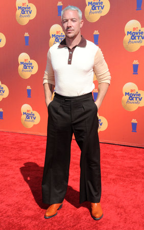 Diplo at the 2022 MTV Movie and TV Awards held at the Barker Hangar in Santa Monica, USA on June 5, 2022.のeditorial素材