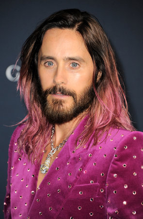 Jared Leto at the LACMA Art+Film Gala Presented By Gucci held at the Los Angeles County Museum of Art in Los Angeles, USA on November 5, 2022.のeditorial素材
