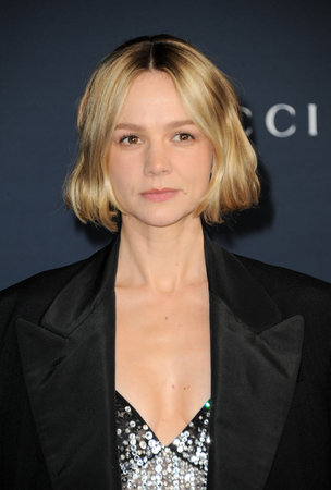 Carey Mulligan at the LACMA Art+Film Gala Presented By Gucci held at the Los Angeles County Museum of Art in Los Angeles, USA on November 5, 2022.のeditorial素材