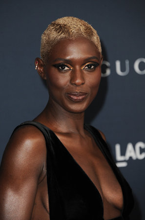 Jodie Turner-Smith at the LACMA Art+Film Gala Presented By Gucci held at the Los Angeles County Museum of Art in Los Angeles, USA on November 5, 2022.のeditorial素材