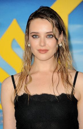 Katherine Langford at the US premiere of 'Glass Onion: A Knives Out Mystery' held at the Academy Museum in Los Angeles, USA on November 14, 2022.のeditorial素材