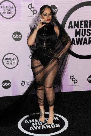 Latto at the 2022 American Music Awards held at the Microsoft Theater in Los Angeles, USA on November 20, 2022.のeditorial素材