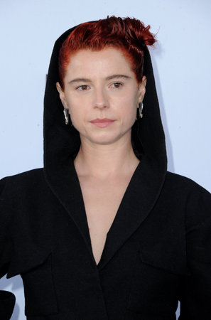 Jessie Buckley at the 2023 Film Independent Spirit Awards held at the Santa Monica Beach in Los Angeles, USA on March 4, 2023.のeditorial素材