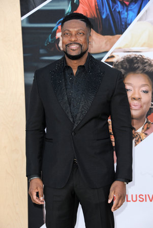 Chris Tucker at the Amazon Studios' World premiere of 'AIR' held at the Regency Village Theatre in Westwood, USA on March 27, 2023.のeditorial素材