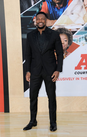Chris Tucker at the Amazon Studios' World premiere of 'AIR' held at the Regency Village Theatre in Westwood, USA on March 27, 2023.のeditorial素材
