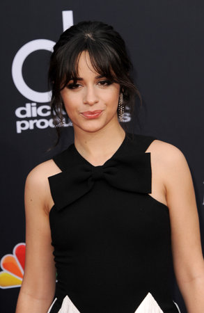 Camila Cabello at the 2018 Billboard Music Awards held at the MGM Grand Garden Arena in Las Vegas, USA on May 20, 2018.のeditorial素材