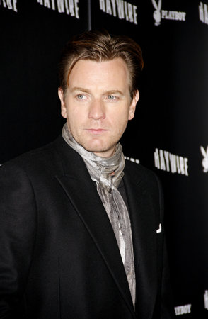 Ewan McGregor at the Los Angeles premiere of 'Haywire' held at the DGA Theater in Hollywood on January 5, 2012.のeditorial素材