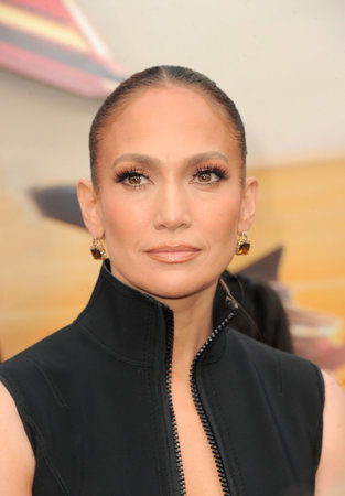 Jennifer Lopez at the Los Angeles premiere of 'The Flash' held at the Ovation in Hollywood, USA on June 12, 2023のeditorial素材
