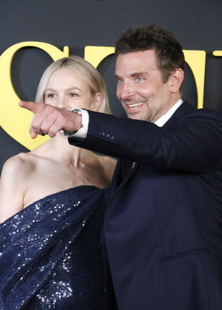 Carey Mulligan, and Bradley Cooper at the LA premiere of 'Maestro' held at the Academy Museum of Motion Pictures in Los Angeles, USA on December 12, 2023.のeditorial素材