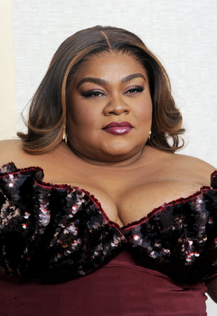 Da'Vine Joy Randolph at the 81st Annual Golden Globe Awards held at the Beverly Hilton Hotel in Beverly Hills, USA on January 7, 2024.のeditorial素材