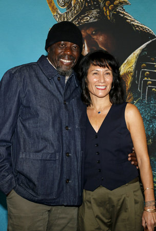 Edwin Lee Gibson at the Los Angeles premiere of FX's 'Shogun' held at the Academy Museum of Motion Pictures in Los Angeles, USA on February 13, 2024.のeditorial素材