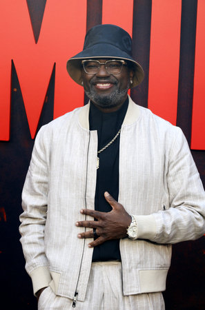 Lil Rel Howery at the Los Angeles premiere of 'Monkey Man' held at the TCL Chinese Theater in Hollywood, USA on April 3, 2024.のeditorial素材