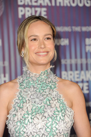 Brie Larson at the 10th Annual Breakthrough Prize Ceremony held at the Academy Museum in Los Angeles, USA on April 13, 2024.のeditorial素材