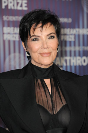 Kris Jenner at the 10th Annual Breakthrough Prize Ceremony held at the Academy Museum in Los Angeles, USA on April 13, 2024.のeditorial素材