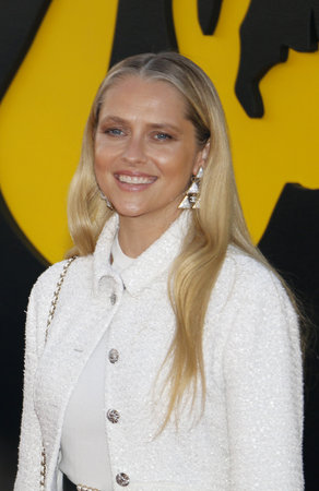 Teresa Palmer at the Los Angeles premiere of 'The Fall Guy' held at the Dolby Theater in Hollywood, USA on April 30, 2024.のeditorial素材