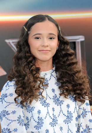 Briella Guiza at the Los Angeles premiere of Netflix's 'Atlas' held at the Egyptian Theatre in Hollywood, USA on May 20, 2024.のeditorial素材