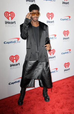 Lil Nas X at the 102.7 KIIS FM's Jingle Ball 2021 held at the Forum in Inglewood, USA on December 3, 2021.のeditorial素材