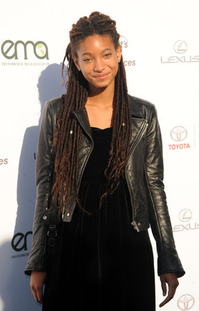 Willow Smith at the Environmental Media Association's 27th Annual EMA Awards held at the Barker Hangar in Santa Monica, USA on September 23, 2017.のeditorial素材