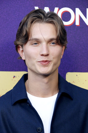 Cale Ambrozic at the Los Angeles premiere of 'Hotel Cocaine' held at the Harmony Gold Theater in Hollywood, USA on June 13, 2024.のeditorial素材