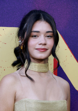 Corina Bradley at the Los Angeles premiere of 'Hotel Cocaine' held at the Harmony Gold Theater in Hollywood, USA on June 13, 2024.のeditorial素材