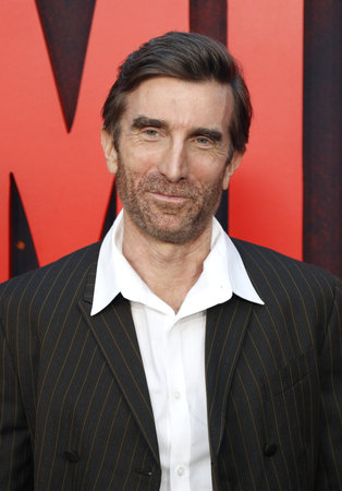 Sharlto Copley at the Los Angeles premiere of 'Monkey Man' held at the TCL Chinese Theater in Hollywood, USA on April 3, 2024.のeditorial素材