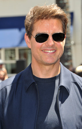 Tom Cruise at Universal Celebrates "The Mummy Day" With 75-Foot Sarcophagus Takeover At Hollywood And Highland in Hollywood, USA on May 20, 2017.のeditorial素材