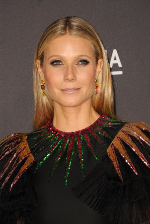 Gwyneth Paltrow at the 2016 LACMA Art+Film Gala held at the LACMA in Los Angeles, USA on October 29, 2016.のeditorial素材