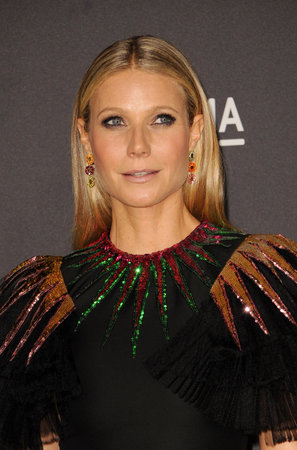 Gwyneth Paltrow at the 2016 LACMA Art+Film Gala held at the LACMA in Los Angeles, USA on October 29, 2016.のeditorial素材