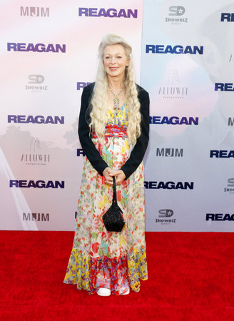 Frances Fisher at the Los Angeles premiere of 'Reagan' held at the TCL Chinese Theater in Hollywood, USA on August 20, 2024.のeditorial素材