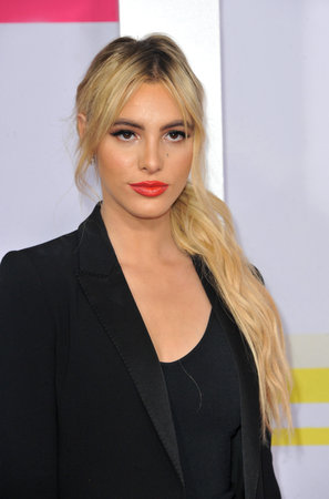 Lele Pons at the 2017 American Music Awards held at the Microsoft Theater in Los Angeles, USA on November 19, 2017.のeditorial素材