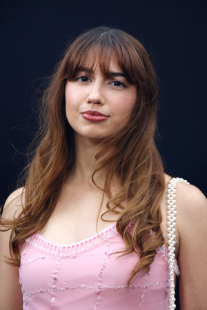 Monika Gobaira at the Los Angeles premiere of 'The Substance' held at the DGA Theater in Hollywood, USA on September 16, 2024.のeditorial素材