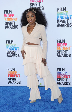 Loren Lott at the 2023 Film Independent Spirit Awards held at the Santa Monica Beach in Los Angeles, USA on March 4, 2023.のeditorial素材