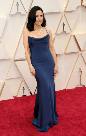 Julia Louis-Dreyfus at the 92nd Academy Awards held at the Dolby Theatre in Hollywood, USA on February 9, 2020.のeditorial素材