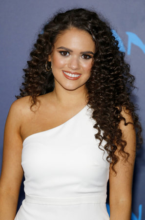 Madison Pettis at the AFI FEST 2016 Premiere of 'Moana' held at the El Capitan Theatre in Hollywood, USA on November 14, 2016.のeditorial素材