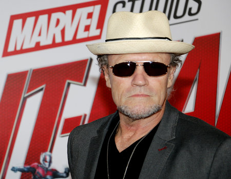 Michael Rooker at the Los Angeles premiere of 'Ant-Man And The Wasp' held at the El Capitan Theatre in Hollywood, USA on June 25, 2018.のeditorial素材