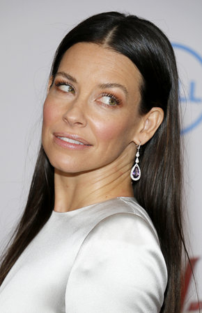 Evangeline Lilly at the Los Angeles premiere of 'Ant-Man And The Wasp' held at the El Capitan Theatre in Hollywood, USA on June 25, 2018.のeditorial素材