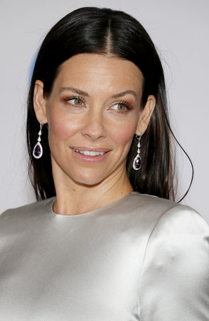 Evangeline Lilly at the Los Angeles premiere of 'Ant-Man And The Wasp' held at the El Capitan Theatre in Hollywood, USA on June 25, 2018.のeditorial素材