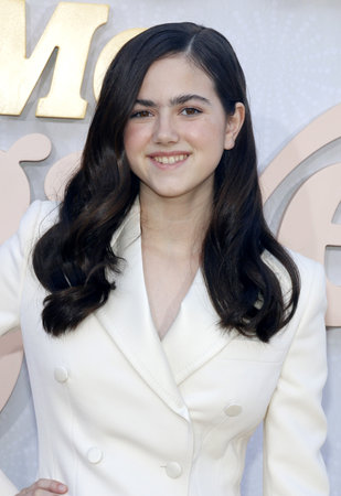 Abby Ryder Fortson at the Los Angeles premiere of 'Are You There God? It's Me, Margaret' held at the Regency Theater in Westwood, USA on April 15, 2023.のeditorial素材