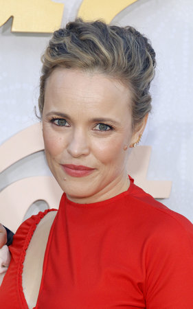 Rachel McAdams at the Los Angeles premiere of 'Are You There God? It's Me, Margaret' held at the Regency Theater in Westwood, USA on April 15, 2023.のeditorial素材