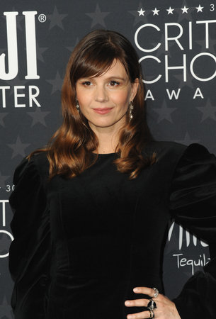 Katja Herbers at the 30th Annual Critics Choice Awards held at the Barker Hangar in Satna Monica, USA on February 7, 2025.のeditorial素材