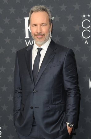 Denis Villeneuve at the 30th Annual Critics Choice Awards held at the Barker Hangar in Satna Monica, USA on February 7, 2025.のeditorial素材
