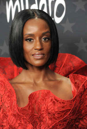 Skye P. Marshall at the 30th Annual Critics Choice Awards held at the Barker Hangar in Satna Monica, USA on February 7, 2025.のeditorial素材